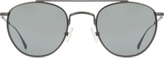 Derek Lam Lorai BGBLK Mens Sunglasses Black Size 48