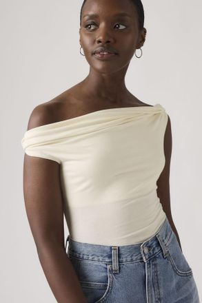 Levi's Top in maglia ritorta Tori - Donna - XS - Bianco / Egret