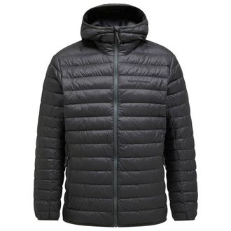 Peak Performance Down Liner Hood Jacket Daunenjacke für Herren | schwarz/grau