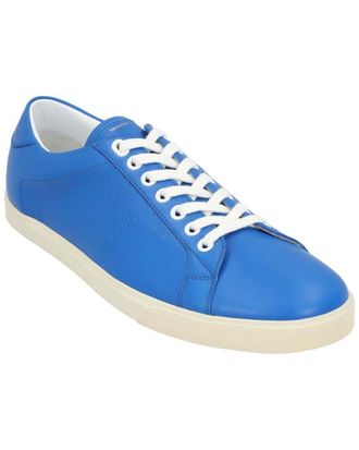 Celine Celine Womens Leather Triomphe Tr01l Leather Tennis Sneaker (Authentic Pre- Loved)