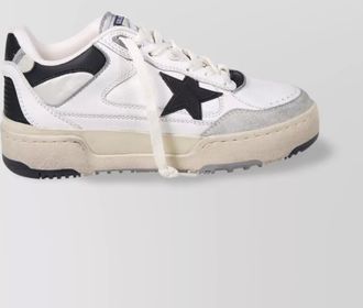 Golden Goose leather low-top sneakers