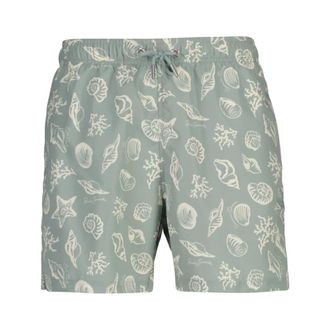 GANT Seashells Print Swim Shorts - male - Gant - Beachwear - Multicolor - L - Swimwear