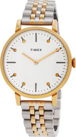 Timex Midtown Quartz White Dial Ladies Watch TWH6Z3410
