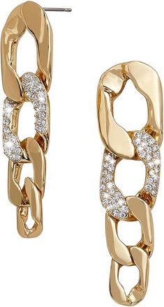 Liv Oliver 18K Plated Earrings