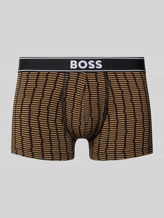 HUGO BOSS Trunks aus Baumwoll-Mix in Camel, Gr&ouml;&szlig;e XXL