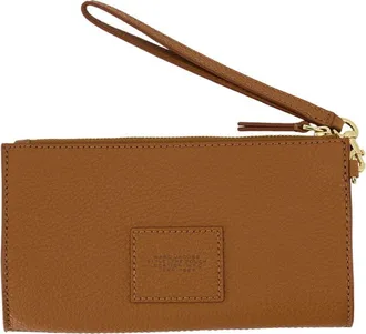 Marc Jacobs Womens The Pouch Clutch - Marc Jacobs Leather Brown Cowhide Accessories