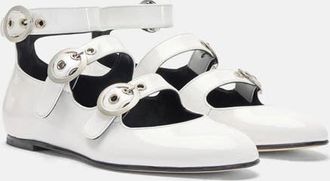 Scarosso Linda II Ballerinas in White at Nordstrom, Size 35-38