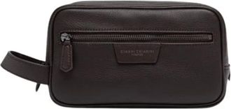 Gianni Chiarini Tassen, Dames, Bruin, ONE Size, Leer, Florence Toilettas