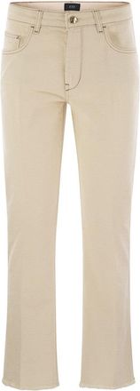 Fay Skinny Stretch Cotton Denim Trousers