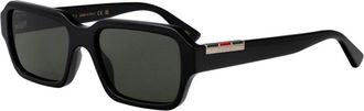 Gucci Stijlvolle zonnebril - Heren - Accessoires - Zwart - Maat: 54 MM