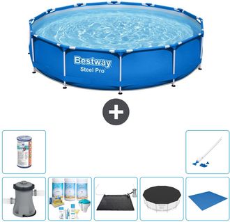 Bestway Piscina Bestway Steel Pro Redonda - 366x76 Cm - 8-piezas S21593
