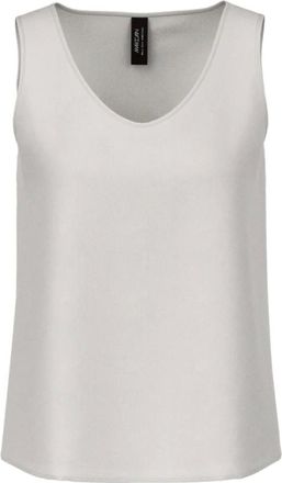 Marc Cain Dames, Tops, Blauw, Maat: XS Zijde