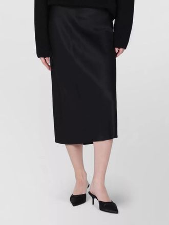 Anine Bing silk bar midi skirt