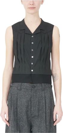 Maison Margiela Mujer, Camisetas, Negro, Talla: S