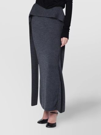 Entire studios wool wrap skirt