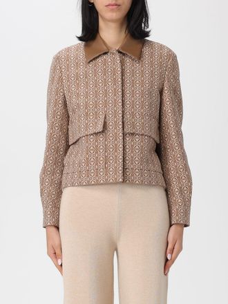 Max Mara Giubbotto Viborg Max Mara in cotone con monogram