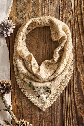 Terrain Embroidered Floral Snood