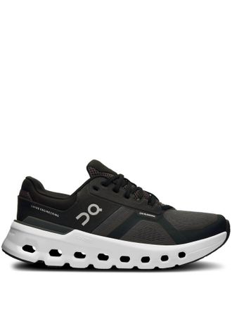 On Mens Cloudrunner 2 Sneakers In Black