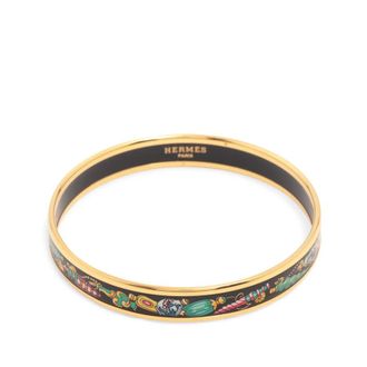 Herm&egrave;s Pre-owned Hermes Narrow Enamel Qu Importe le Flacon Bangle 65 Ladies XRC4XLYQBXEE8Y18