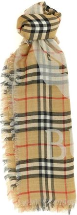 Burberry Dames, Accessoires, Beige, Maat: ONE Size Zijde