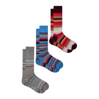 Paul Smith 3-Pack Socks - unisex - Paul Smith - Socks - Multicolor - ONE SIZE - Underwear