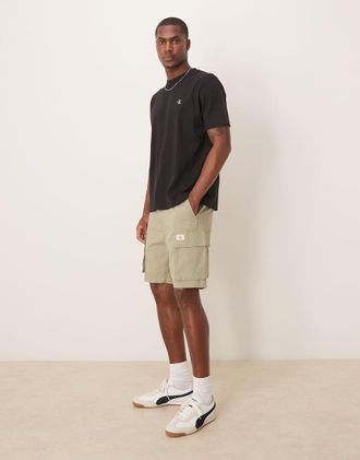 Calvin Klein Jeans Pantaloncini cargo beige-Marrone