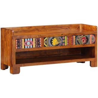 vidaXL Banco Para Zapatos Multicolor 100 X 35 X 45 Cm Vidaxl