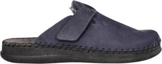 Rohde Alassio Clog - Heren - Pantoffels - Blauw - 41 EU - Wol - Schoenen