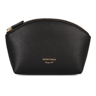 Emporio Armani Tassen, Dames, Zwart, ONE Size, Toilet Bags