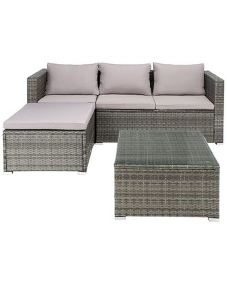 Safavieh Indoor/Outdoor Madalina Living Set
