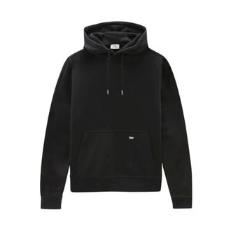 Woolrich Hombre, Sudaderas, Negro, Talla: S