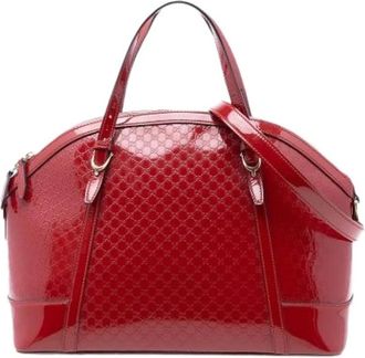 Gucci Pre-owned Handbags, female, Red, Size: ONE SIZE Pre-owned Vintage Handbag