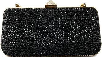 Valentino Garavani Clutch con decorazione - Nero