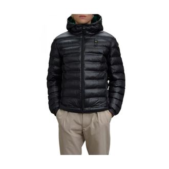 Blauer Heren, Jassen, Zwart, Maat: XL Leer