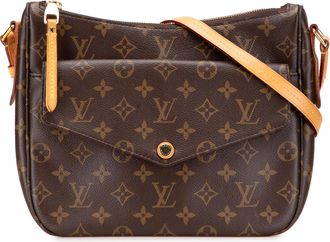 Louis Vuitton Pre-owned Womens Boulogne Shoulder Bag Monogram - Brown Textile - One Size