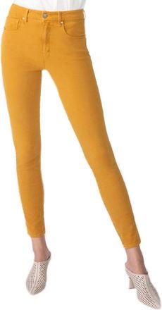 Unpublished Ella Sky High Rise Skinny Jeans In Scotch
