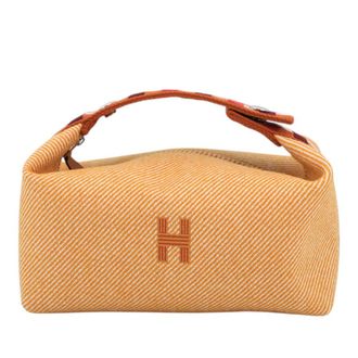 Herm&egrave;s Pre-owned Hermes Small Wool Bride a Brac Au Carre Case Ladies UYR1C26TNN62WDAC