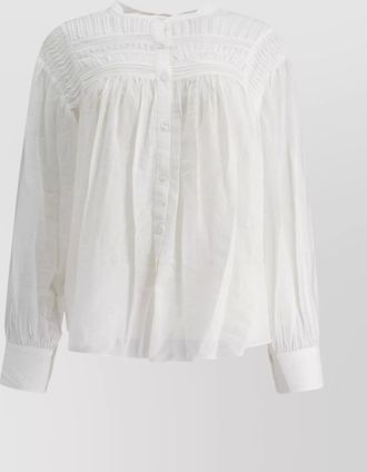 Isabel Marant cotton blend blouse