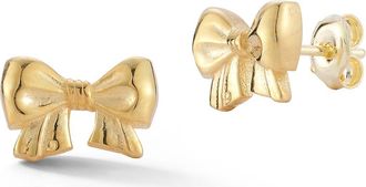 Sphera Milano Bow Stud Earrings in Gold at Nordstrom Rack