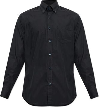 Paul & Shark Pocket Shirt - Heren - Zakelijke Overhemden - Zwart - 3XL - Katoen - Overhemden