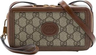 Gucci Borsa a tracolla in tela Pre-owned - - Pre-owned - Donna - Beige - ONE SIZE