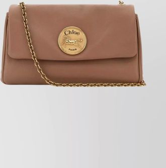 Chlo&eacute; chlo&eacute; heritage medium leather shoulder bag