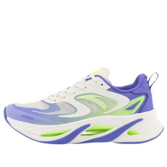 Anta Running Shoes White Blue Green 112225596-5