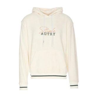 Autry Hoodies, male, Beige, Size: 2XL Chenille Staple Hoodie