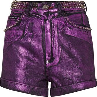 Philipp Plein Hot pants Tie dye