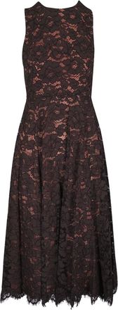 Michael Kors Abito in pizzo - Marrone