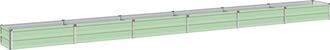 vidaXL Cama De Jard&iacute;n Elevada Verde Pastel 480 X 40 X 24 Cm Vidaxl