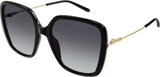 Chloé CH0173S 001 Womens Sunglasses Black Size 57