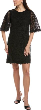 Carolina Herrera Flutter Sleeve Shift Dress