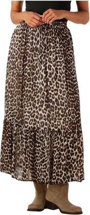 Suncoo Rokken, Dames, Veelkleurig, S, Fado Midi Rok